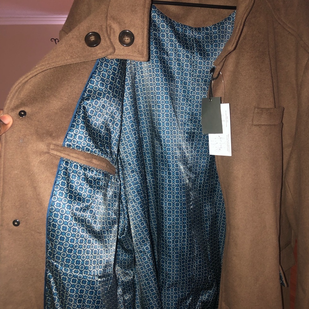 Brown 4xl trench coat